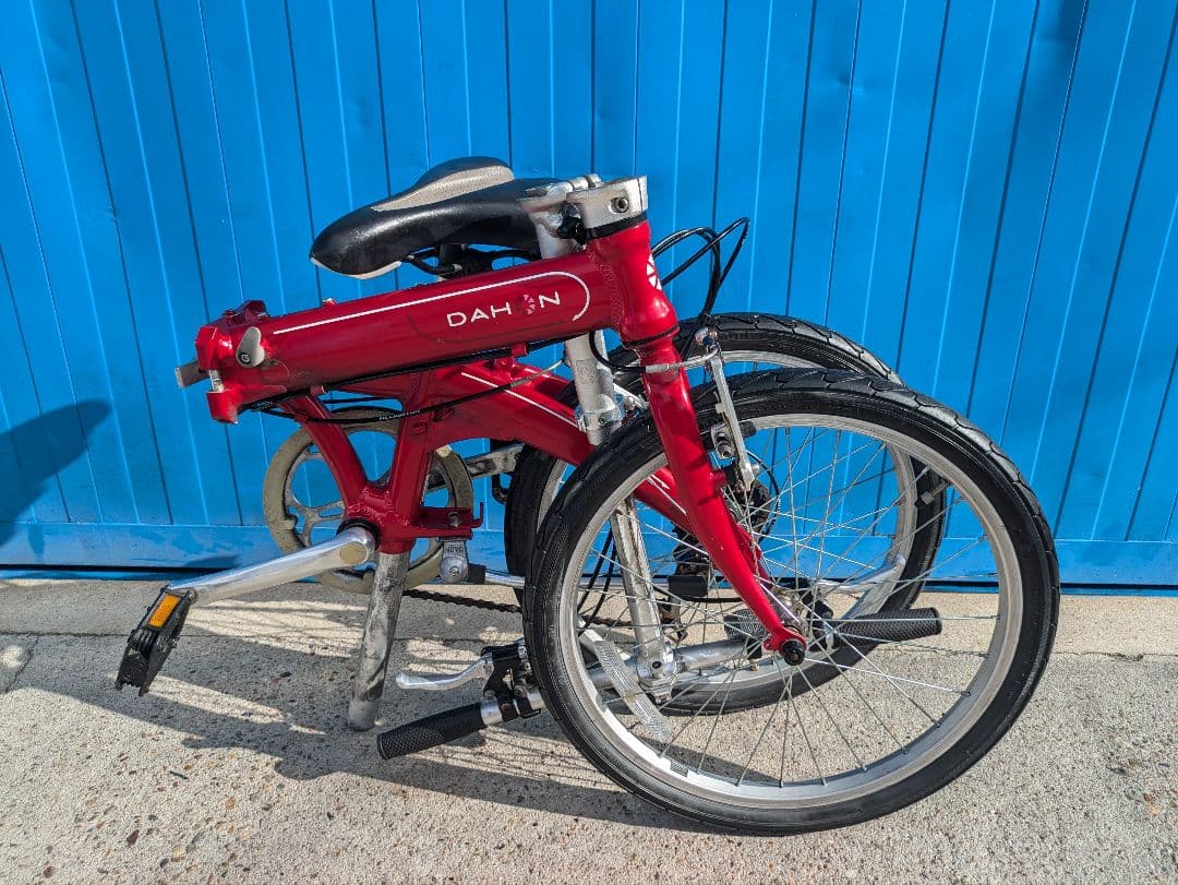 DAHON route 20インチ　折り畳み　中古　自転車 名古屋市夜配送無料