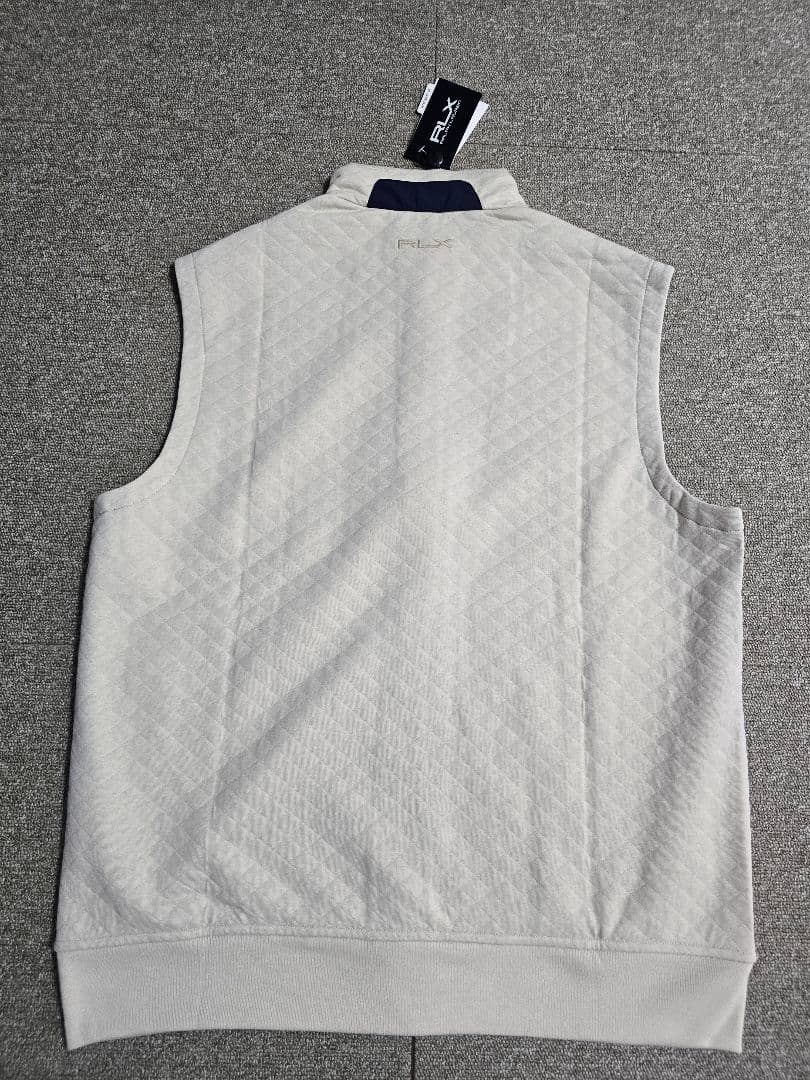 RLX Ralph Lauren アイボリー ジップアップ　ベスト US L