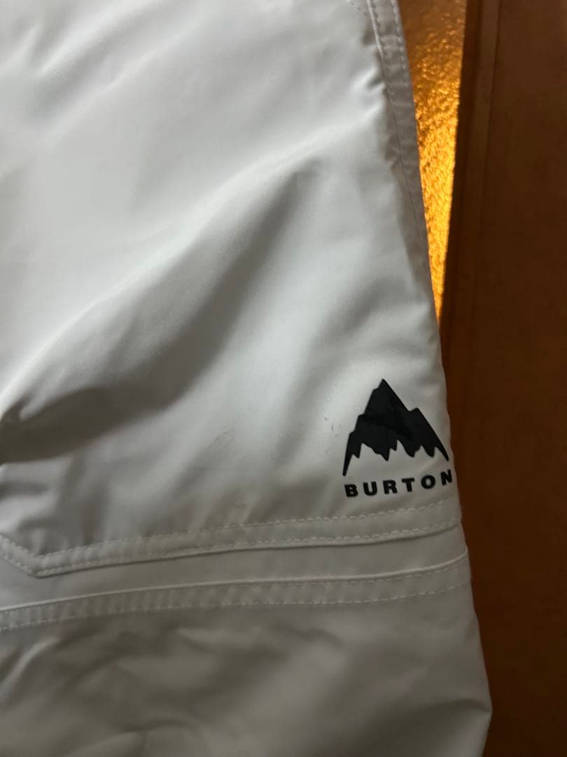 バートン　ウェアBURTON GORE-TEX White パンツ　白