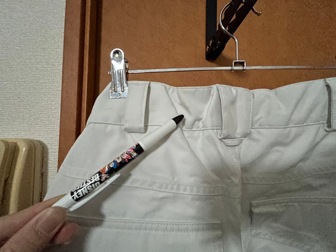 バートン　ウェアBURTON GORE-TEX White パンツ　白