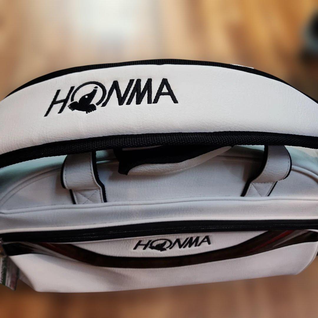 HONMA ホワイト スポーツバッグ