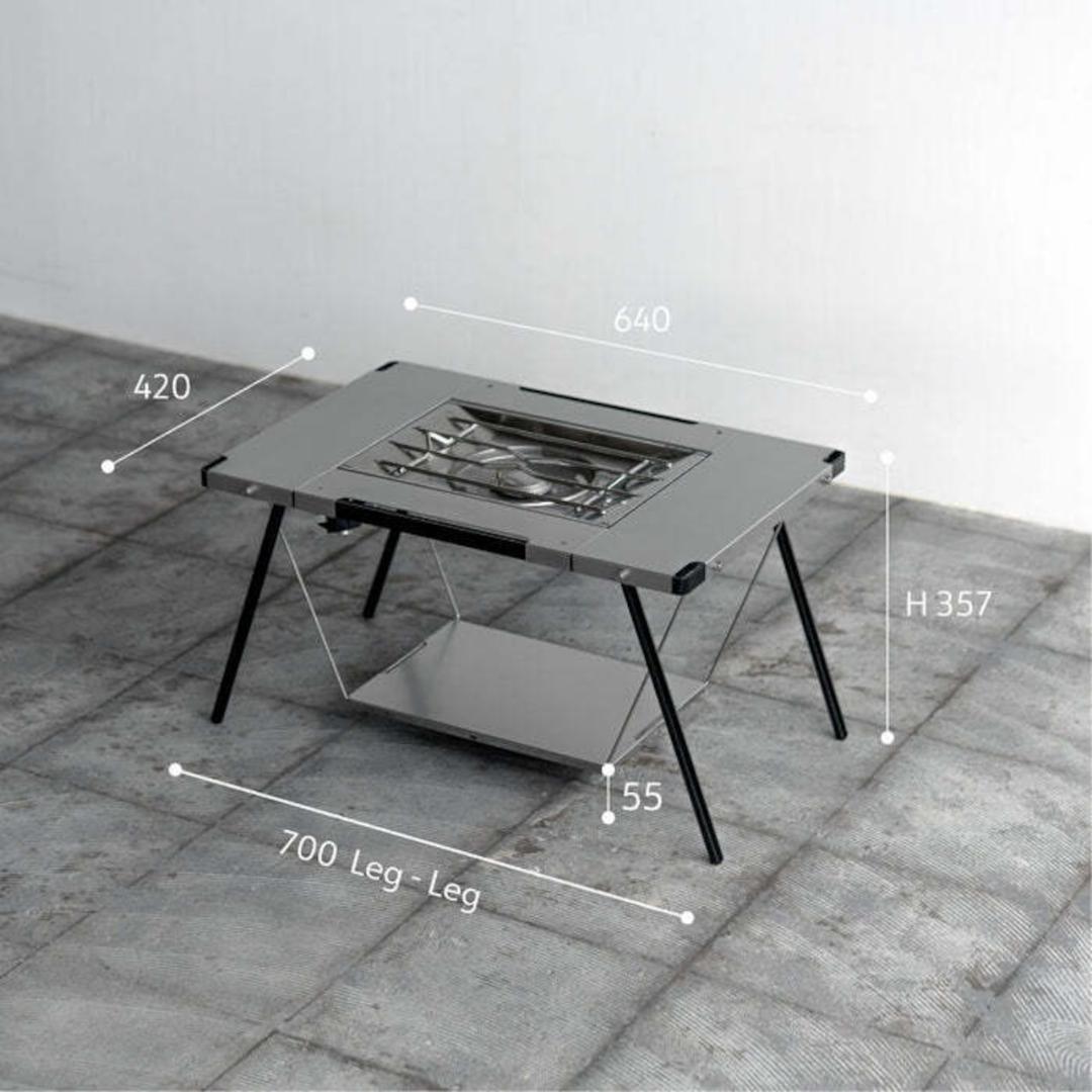 テーブル・チェア・ハンモック Tag.Scenery t/t Leg Burner plate IGT