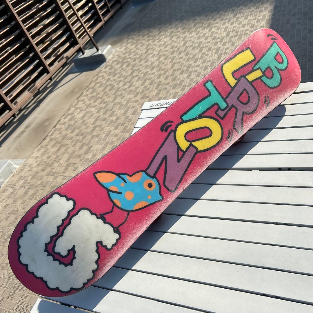 送料込みBurton スノーボード&ビンディング　キッズ　110㎝