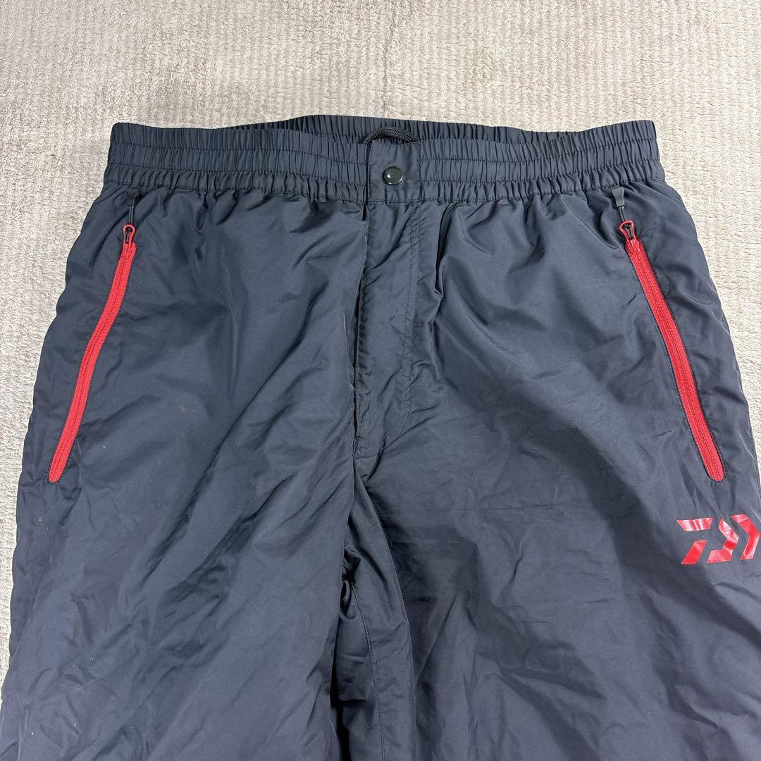 ダイワ（DAIWA）ウォームアップスーツ DI-5207 ブラックXL パンツ