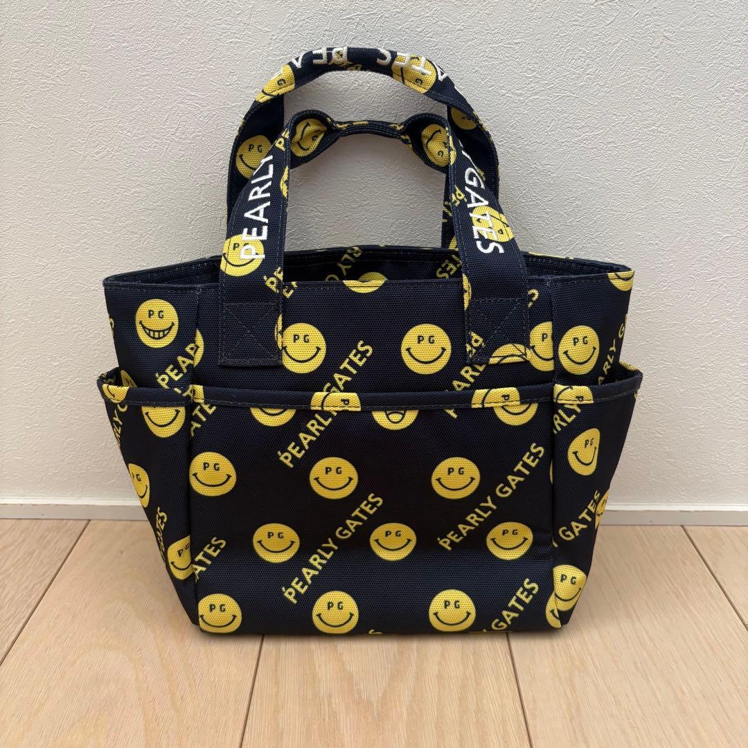 美品　パーリーゲイツ ニコちゃん　カートバッグ