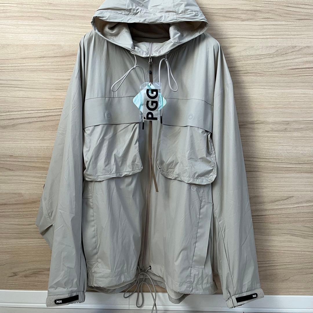 新品★104,500円PGG パーリーゲイツ 春夏ゴルフセットアップ ベージュ５