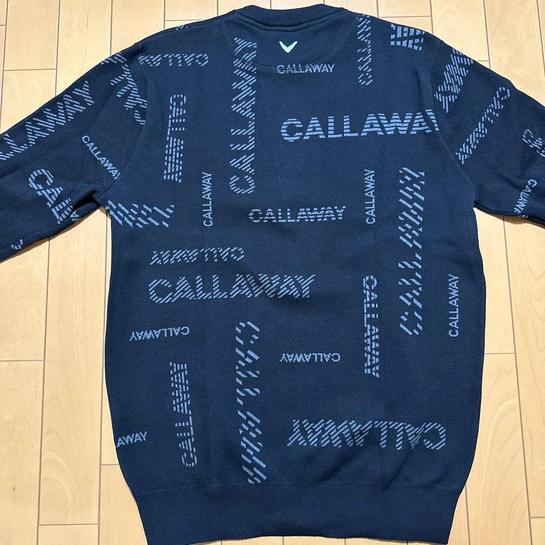 Callaway ブラック セーター Lサイズ
