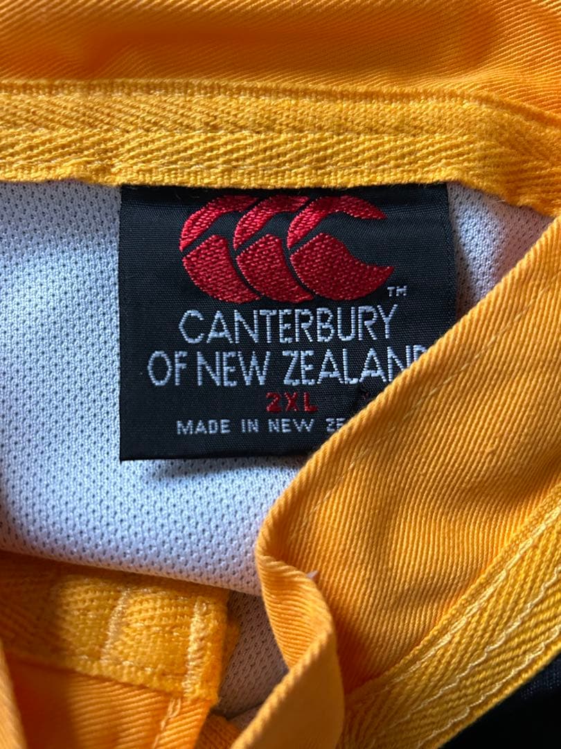 Canterbury サントリーサンゴリアス　ジャージ XXL 黄黒 ストライプ