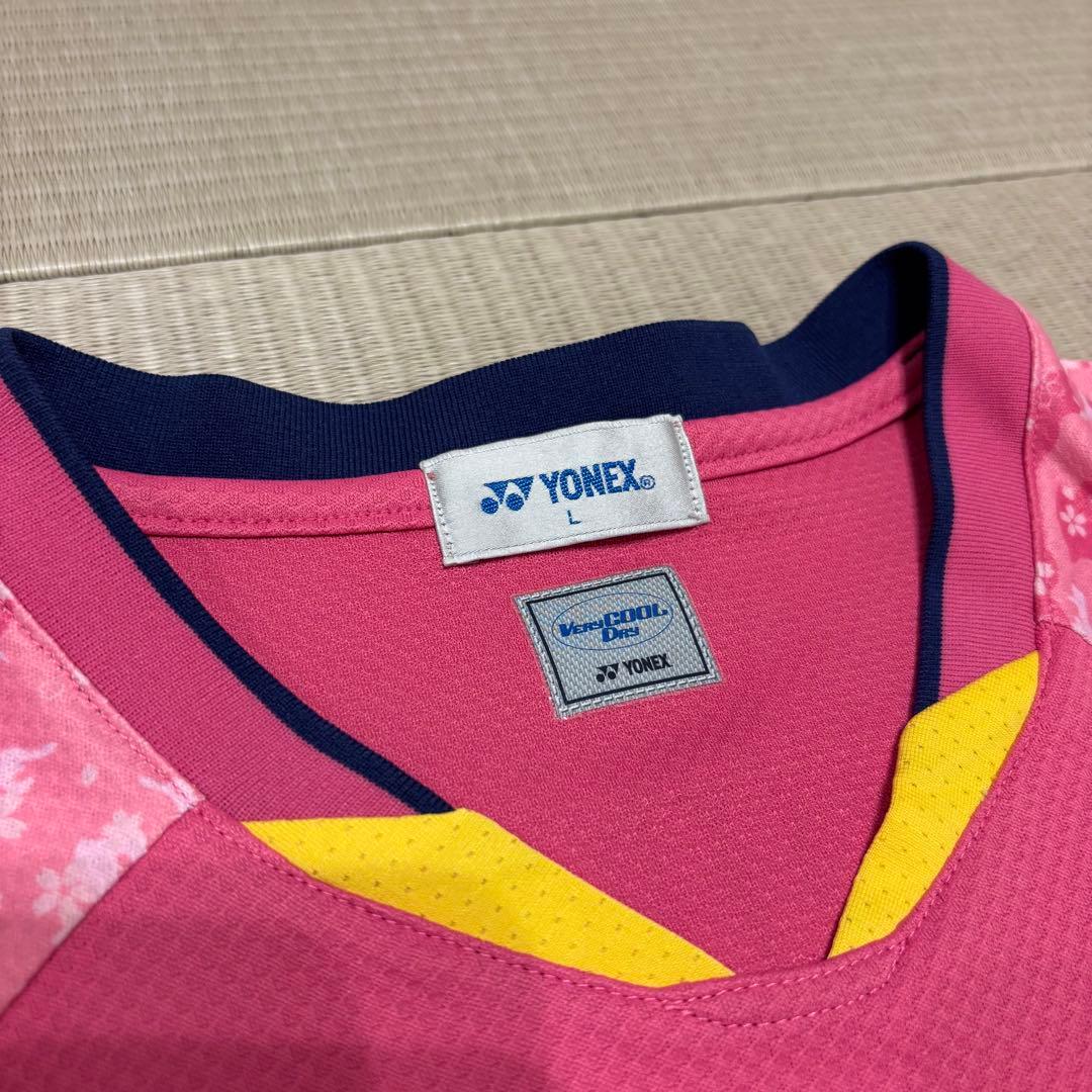 【実業団】Lサイズ　日本代表ウェアヨネックス　ユニフォームバドミントンYonex