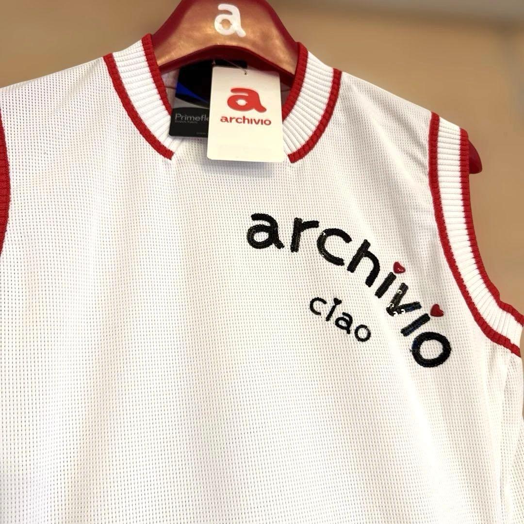 新品 未使用 ★ アルチビオ archivio レディース ゴルフ ベスト