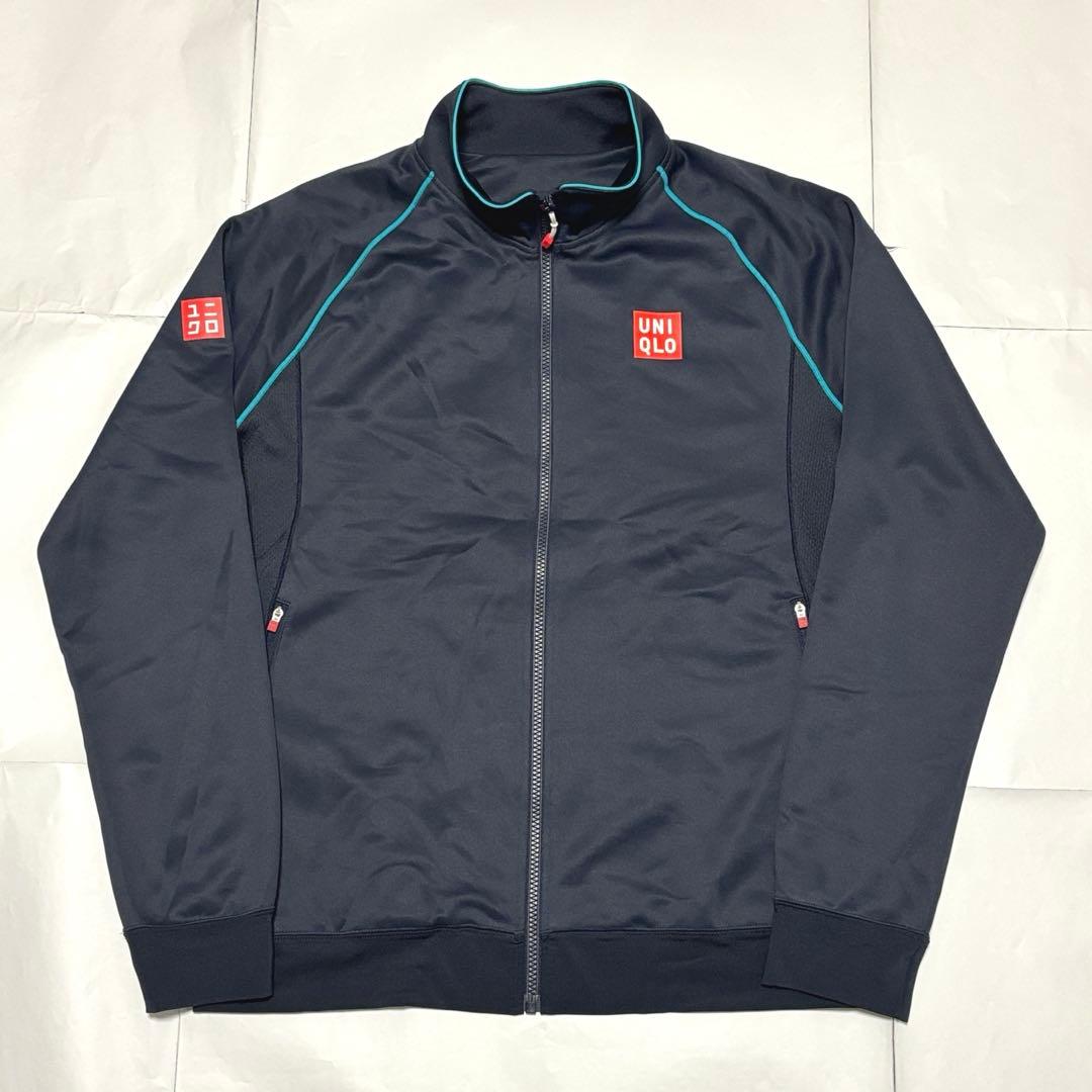 UNIQLO ユニクロ 錦織圭 トラックジャケット ジャージ XLサイズ 希少