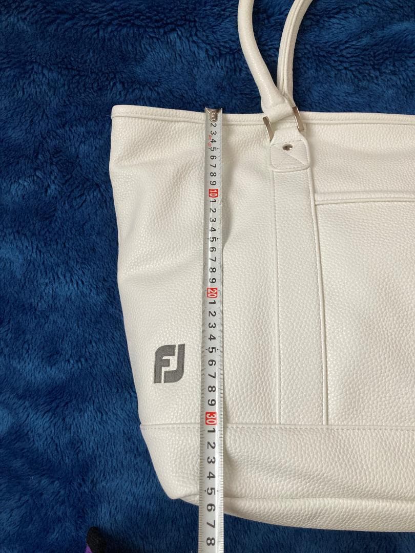 フットジョイ Foot Joy トートバッグ ホワイト FA19TVTB-1