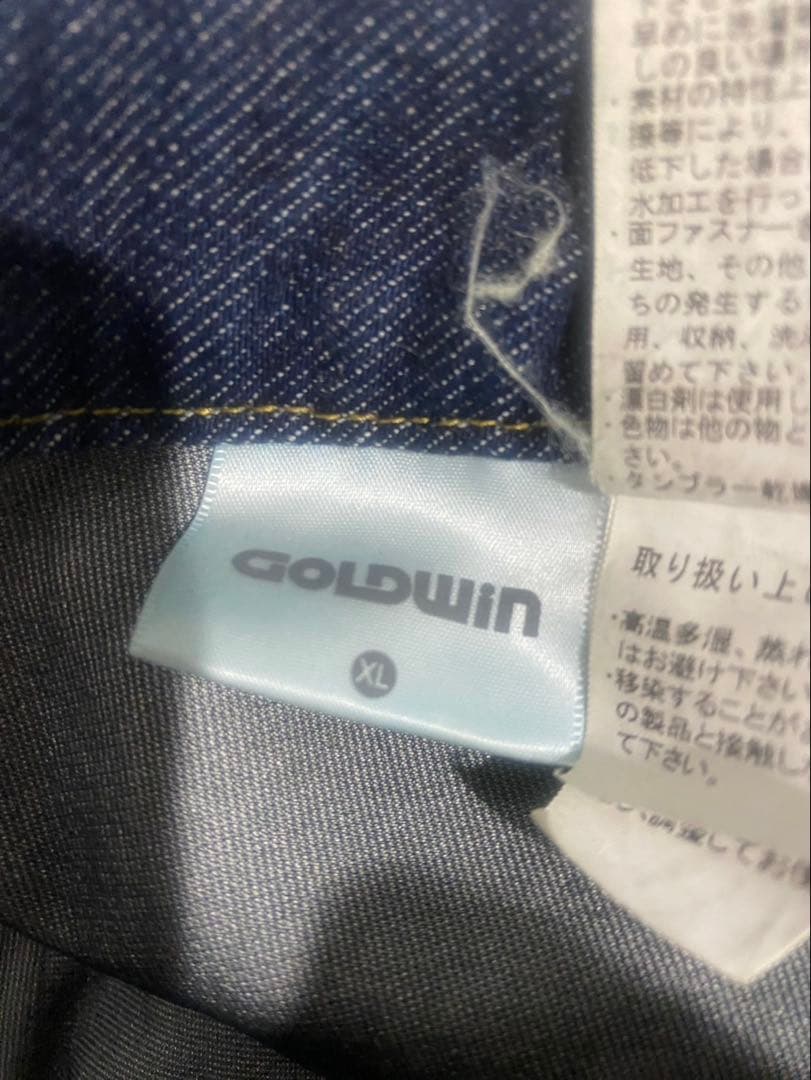 GOLDWIN ゴアテックス　デニム　スキーパンツ