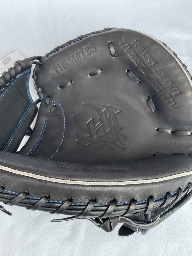 【未使用タグ付】ハタケヤマ 軟式 キャッチャーミット TH-M62BS 大人用