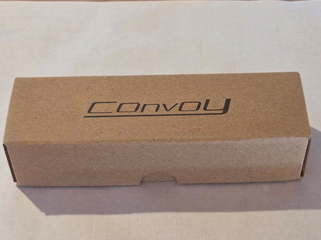 Convoy S2+チタンTitanium 519a 4500K新品バッテリー付