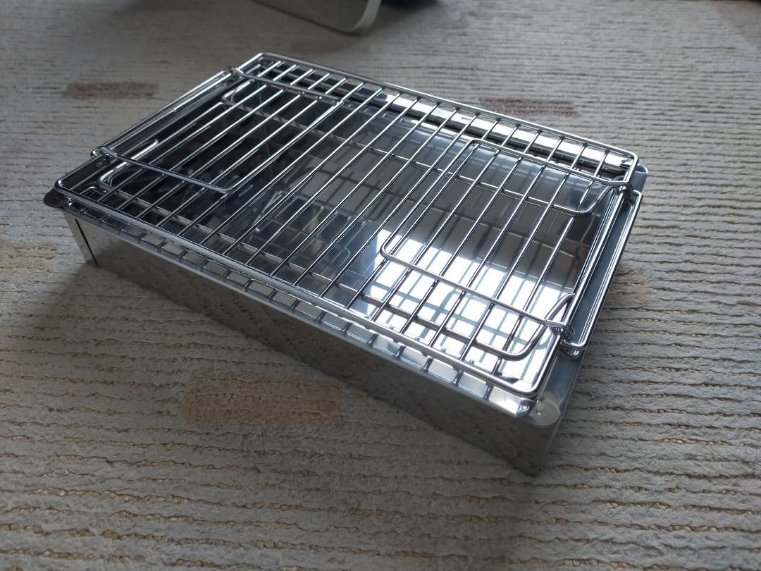 ポータブルバーベキューグリル 30cm BBQ コンパクト アタッシュケース型