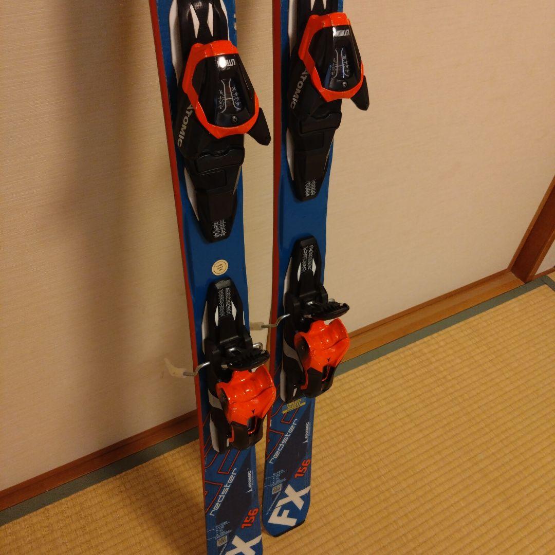 ATOMIC RED STAR FX スキー 板 青156cm