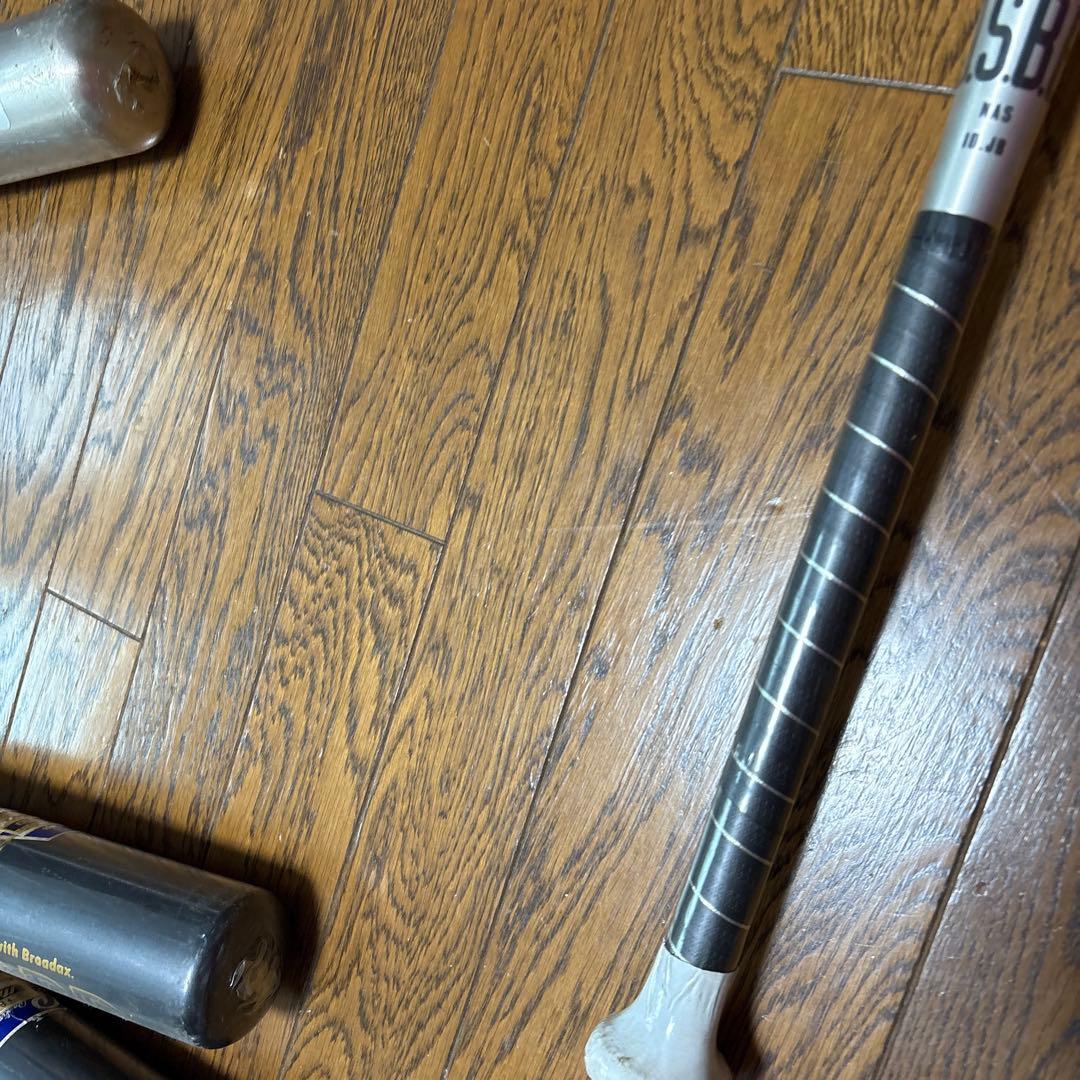 ⑥ 新品　85cm 750g 　軟式　金属バット ローリング　アシックス