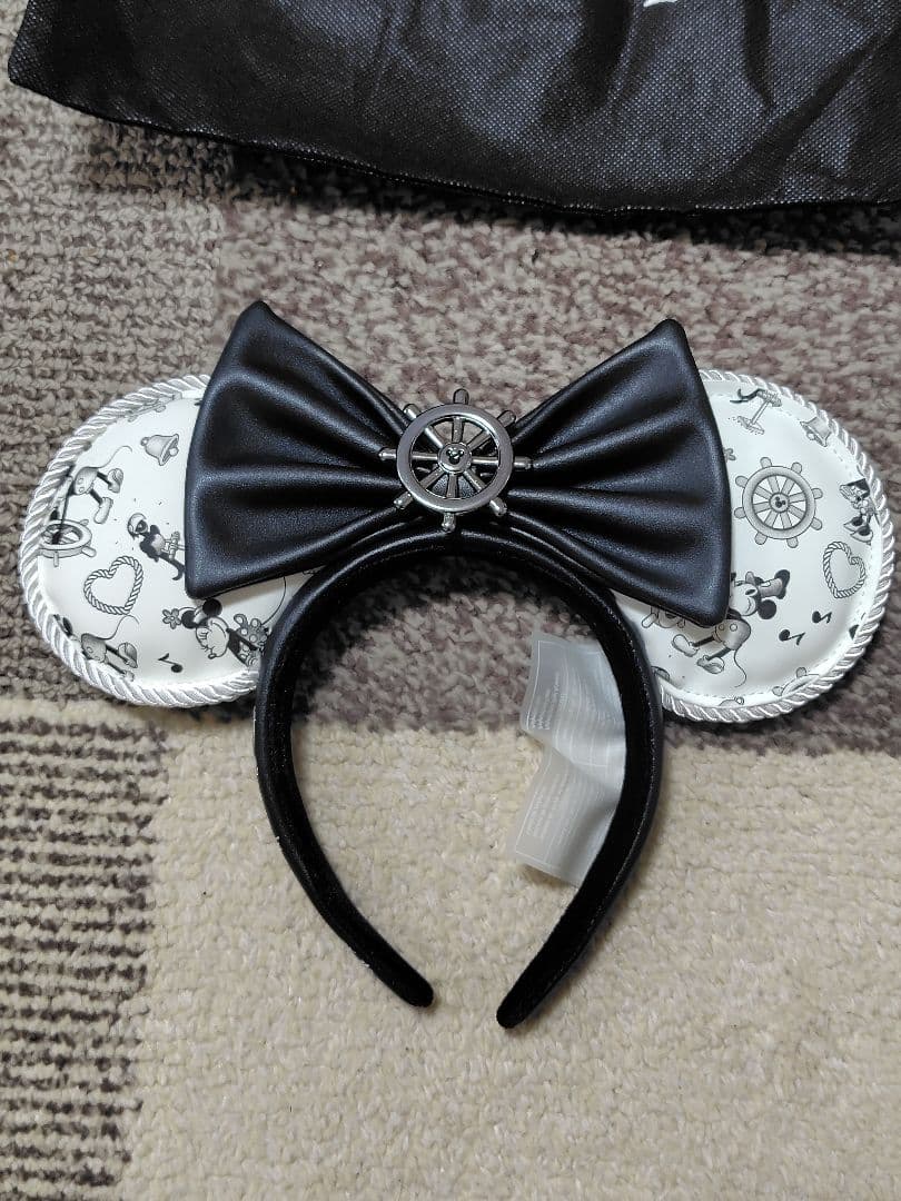 ディズニー　カチューシャ ラウンジフライ 蒸気船ウィリー　loungefly