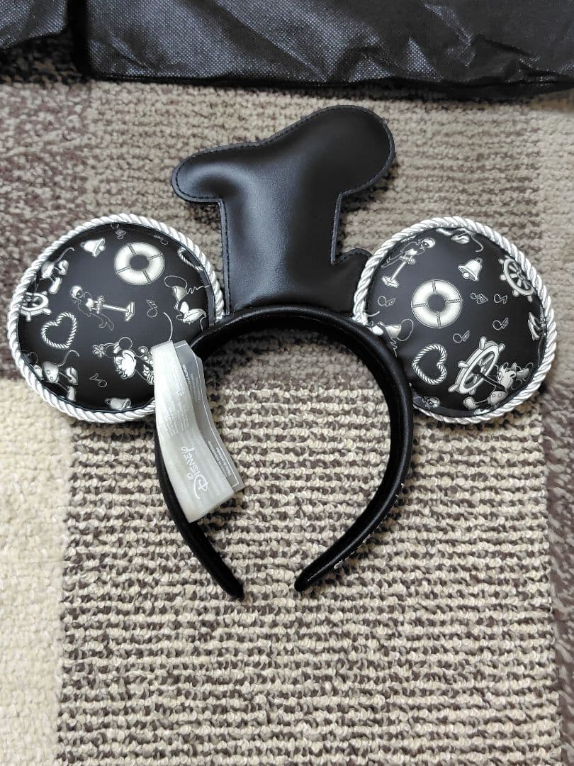 ディズニー　カチューシャ ラウンジフライ 蒸気船ウィリー　loungefly
