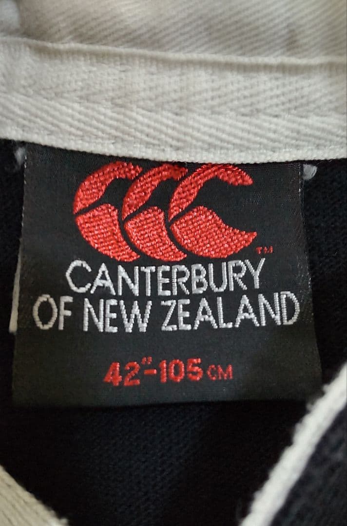 100周年モデル　オールブラックス　ALL BLACKS 　カンタベリー　４２
