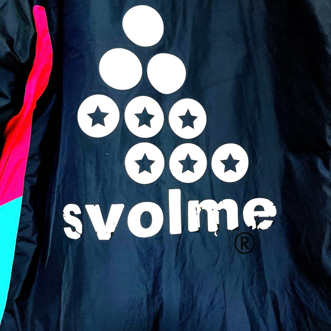 SVOLME ベンチコート ネイビー/ピンク/ブルー　サイズＬ　ダウン　フェザー