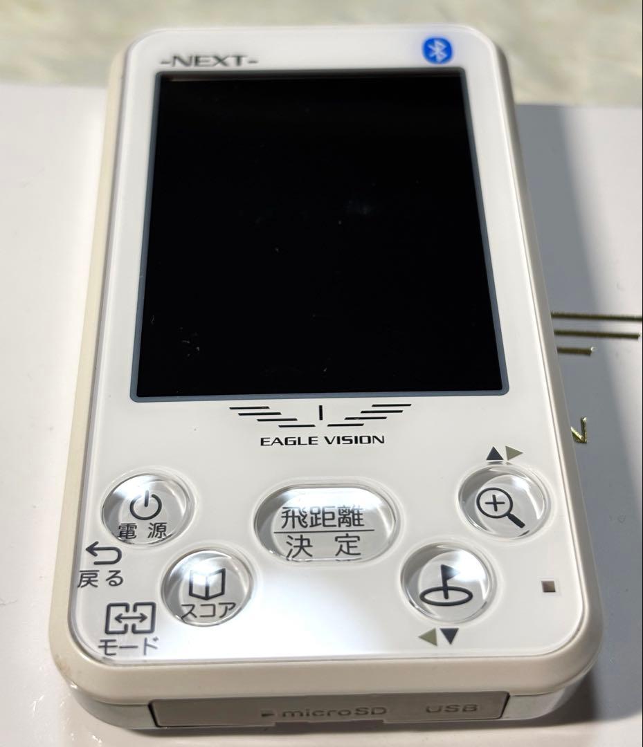 付属品完品　EAGLE VISION -NEXT- ホワイト　ゴルフ距離計GPS