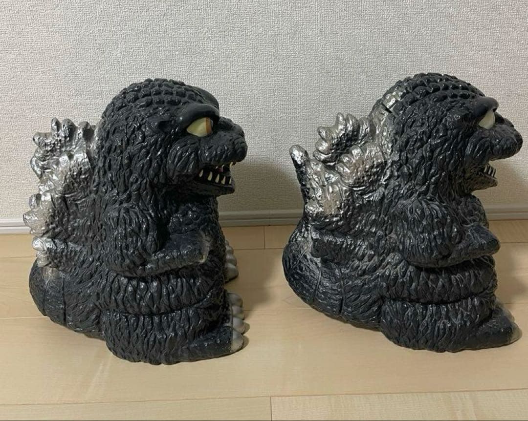 希少レア　ゴジラ　デフォルメフィギュア　ビッグ貯金箱　1994 GODZILLA