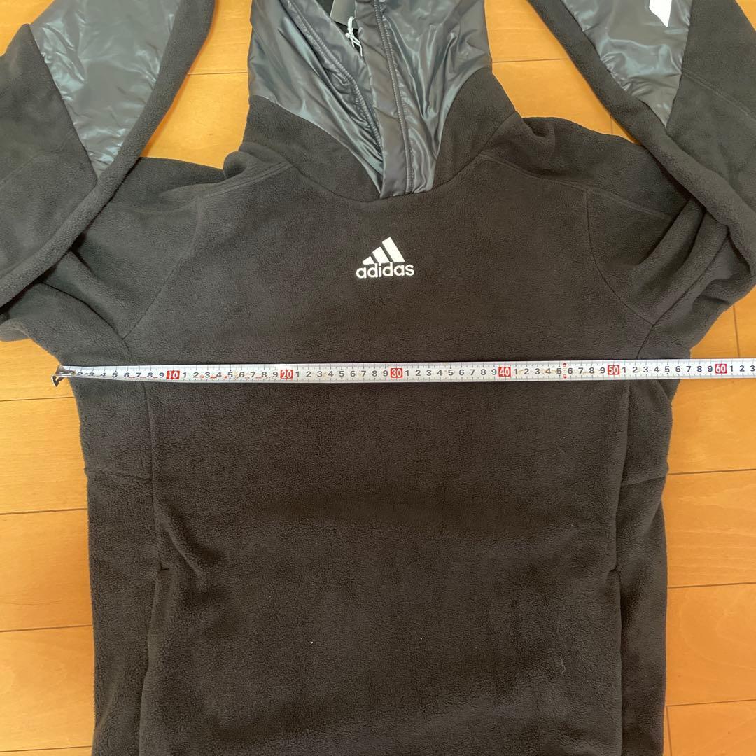 adidas フード付き野球フリース