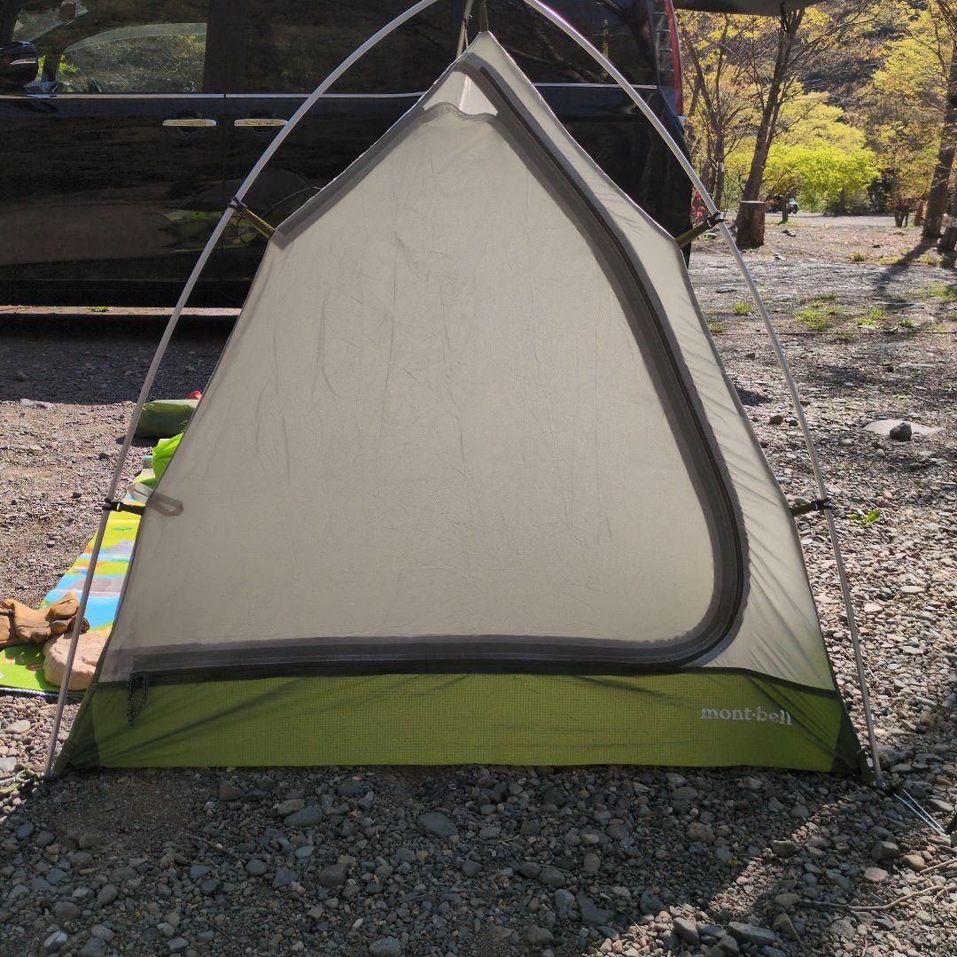 【美品】mont-bellムーンライトテント1型　フロアマット付き　モンベル