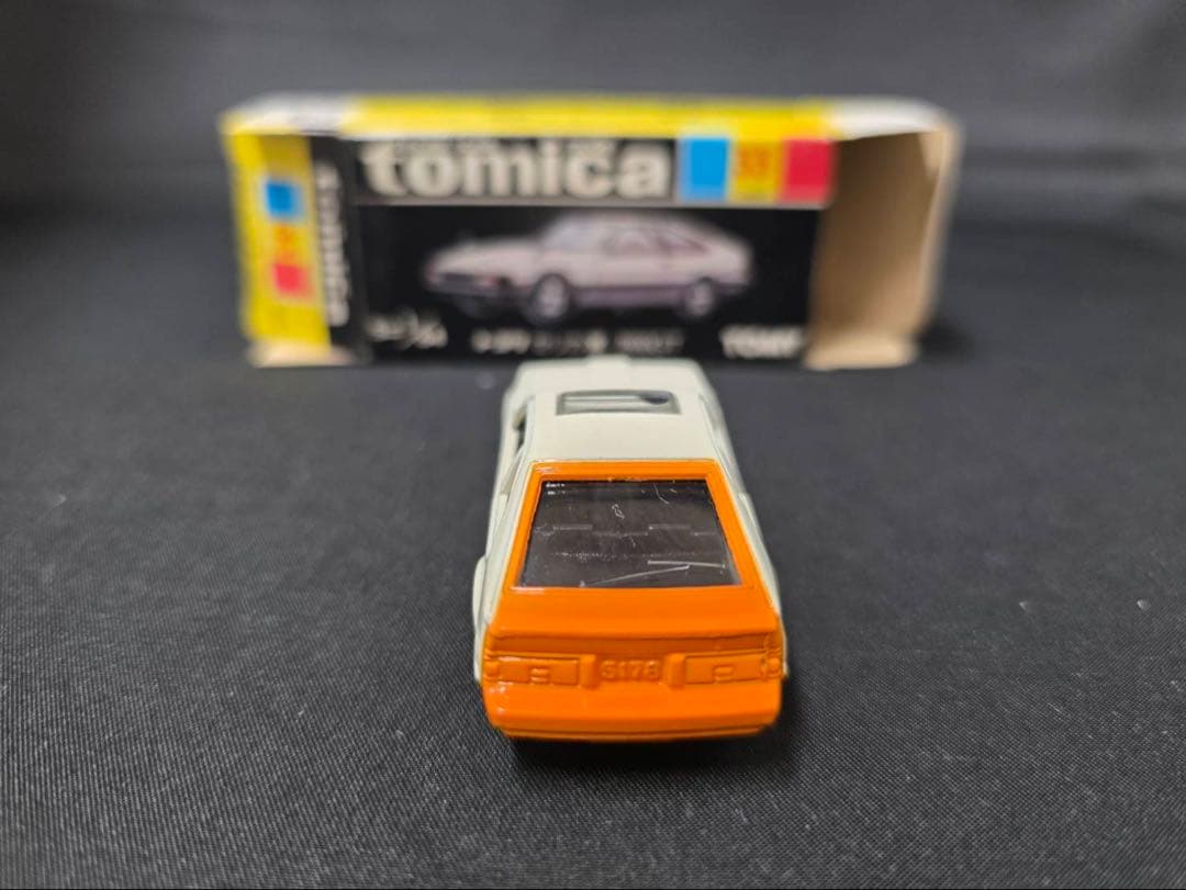 トミカ黒箱38セリカXX2800GT(日本製) ギフトバラし。レア。