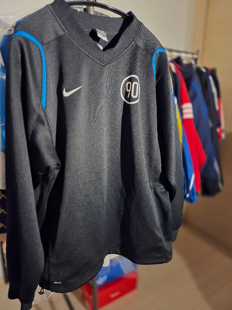 【希少】00s NIKE Total 90 ドリルトップ