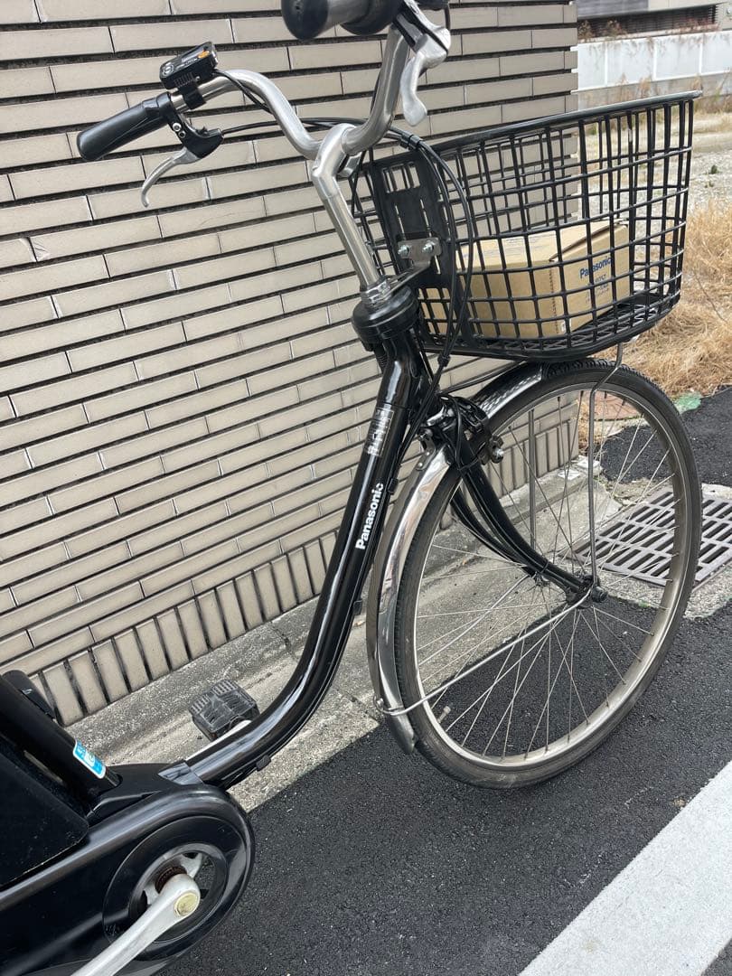 電動アシスト自転車 ブラック シティタイプ16ａｈ