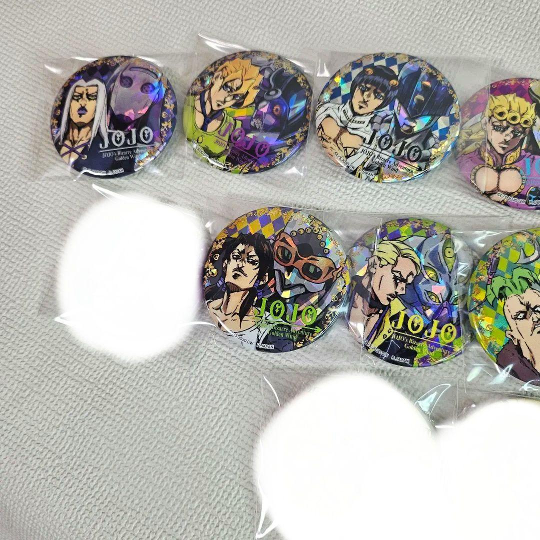 ジョジョ　4部　黄金の風　缶バッジ　セット