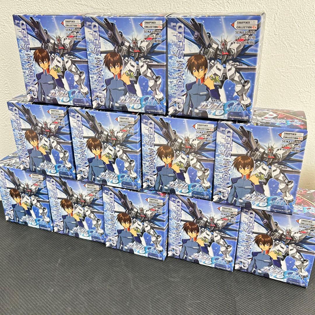 【新品未開封】 ガンダムSEED シャープナー コレクションEX 12個