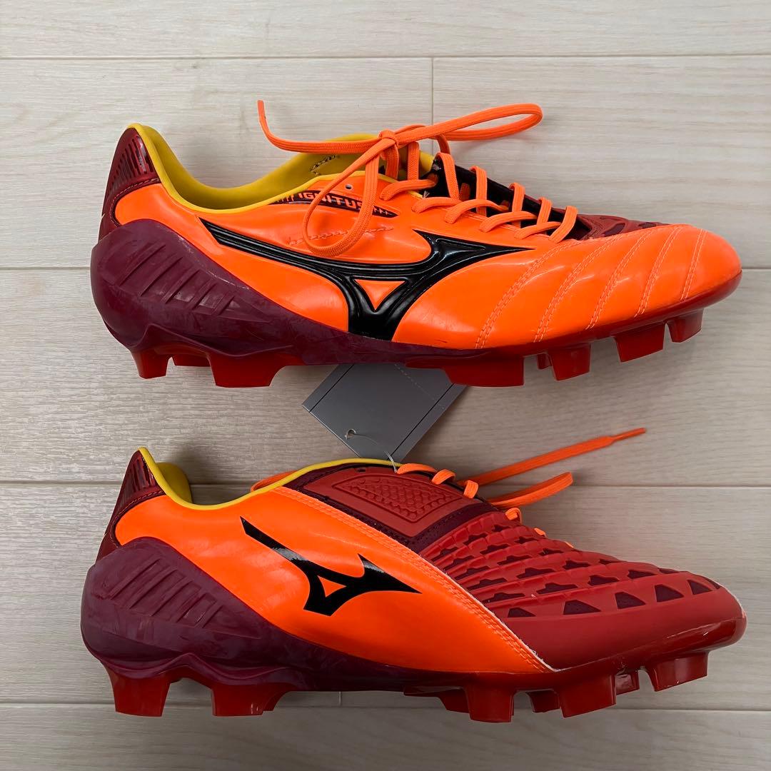 MIZUNO ウエーブ イグニタス 3 SL オレンジ 本田圭佑着用 26cm