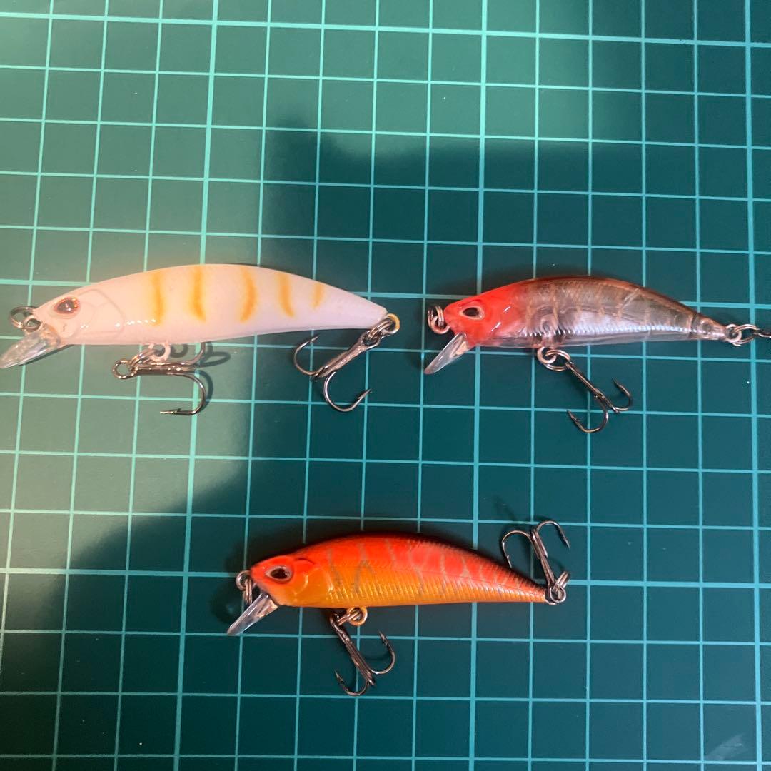 【新品未使用】渓流ミノー9個セット バフェット　エデン　ハンプバック