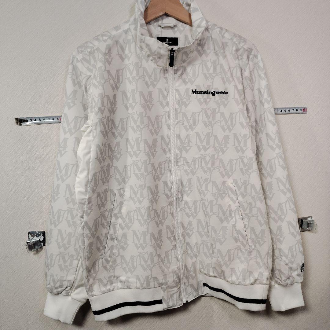 B6） 美品 Munsingwear モノグラム ゴルフ ジャケット メンズ