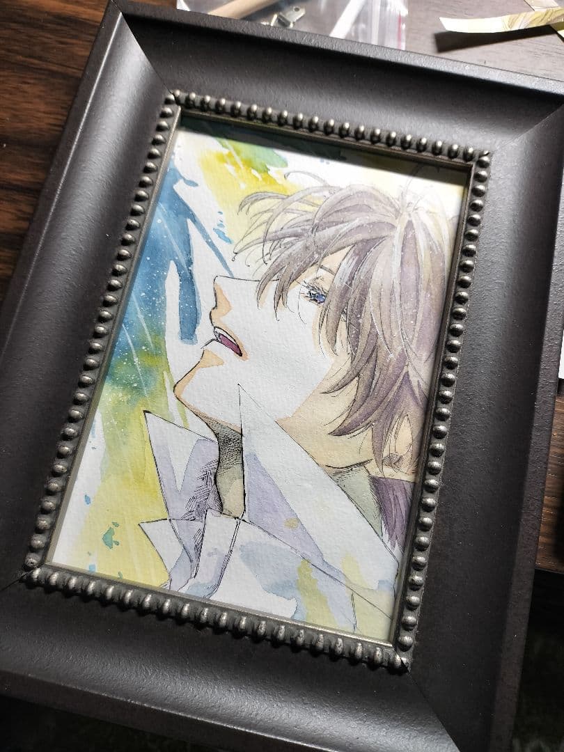 水彩画 「風音」