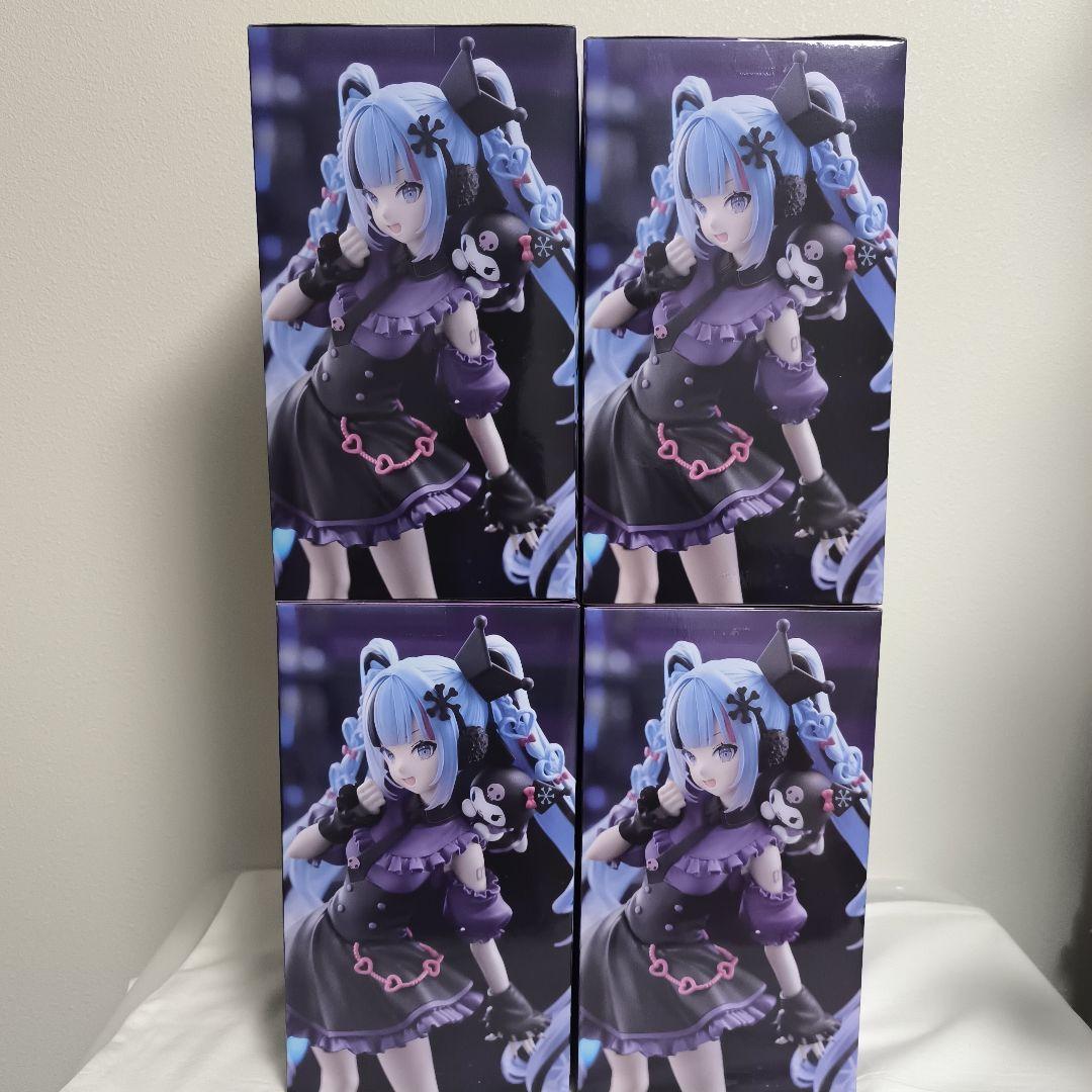 MIKU × KUROMI フィギュア 4個セット