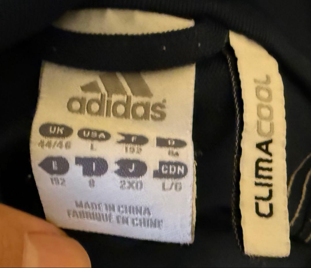 Chelsea adidas ハーフジップ 長袖ウェア