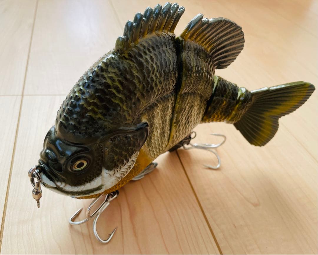 USA カスタムオーダー激レア ブルーギルジャイアントベイト19oz 23cm