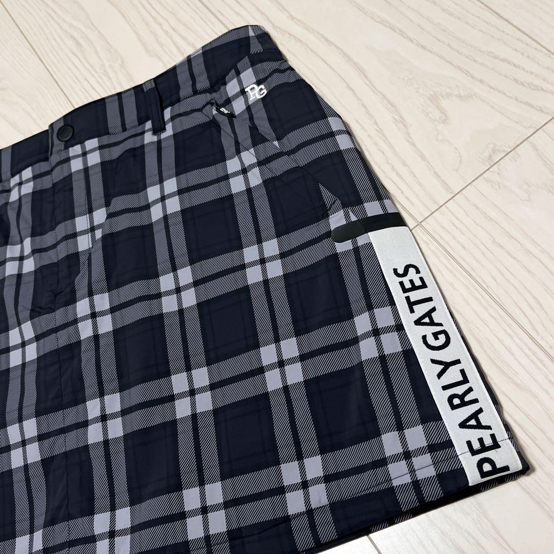 ☆PEARLY GATES 2023年モデル 中綿スカート チェック柄 2