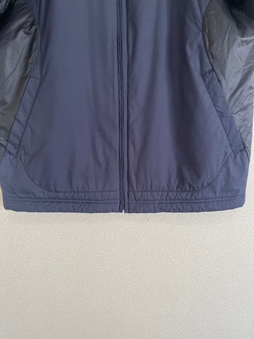 Munsingwear 半袖ブルゾン メンズL ネイビー ゴルフジップジャケット