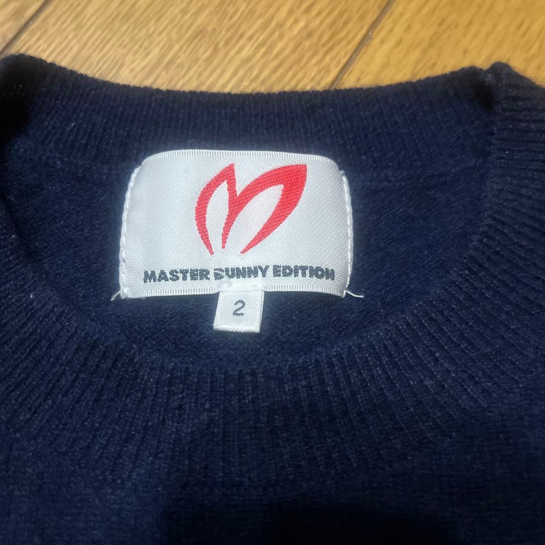 美品MASTER BUNNY EDITION カシミヤニット