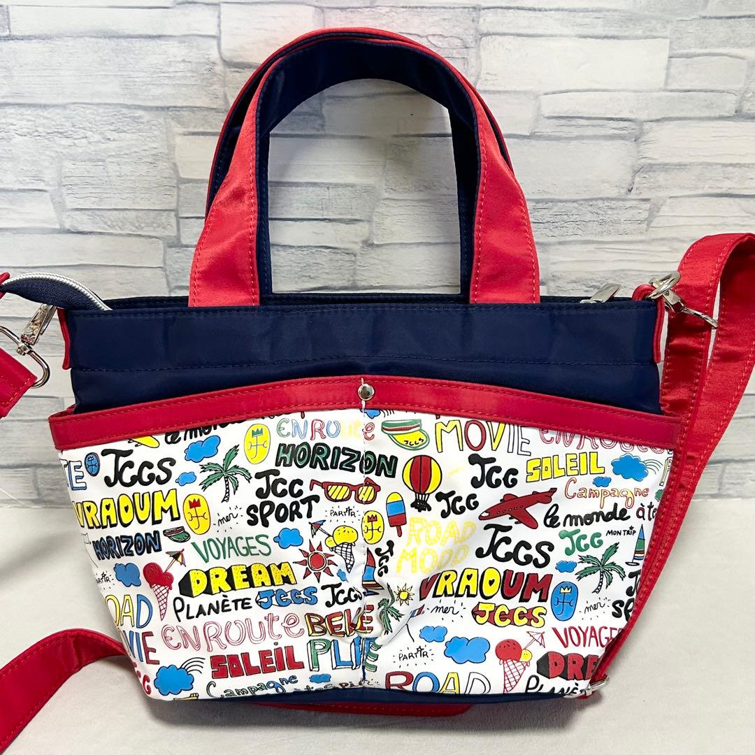 ほぼ新品 カステルバジャック 2way ミニトートバッグ ゴルフ