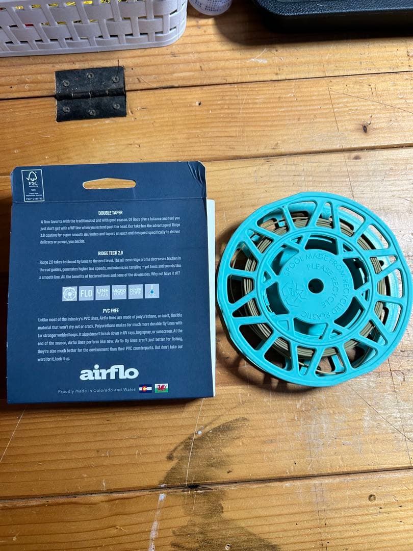airflo DT-4 SUPERFLO ダブルテーパー フライライン