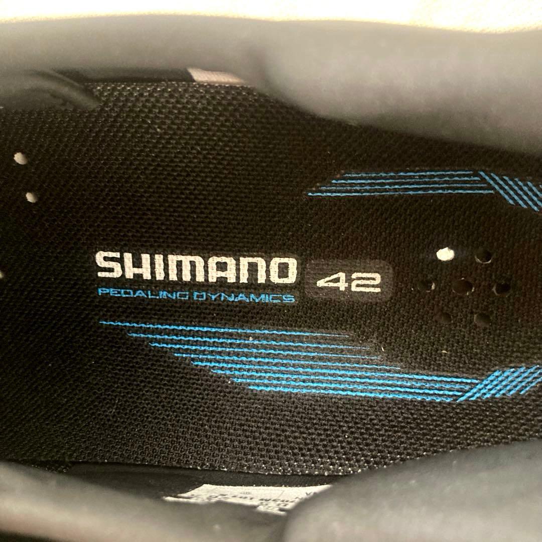 SHIMANOビンディングシューズSH-RC703 42 26.5 cm BOA