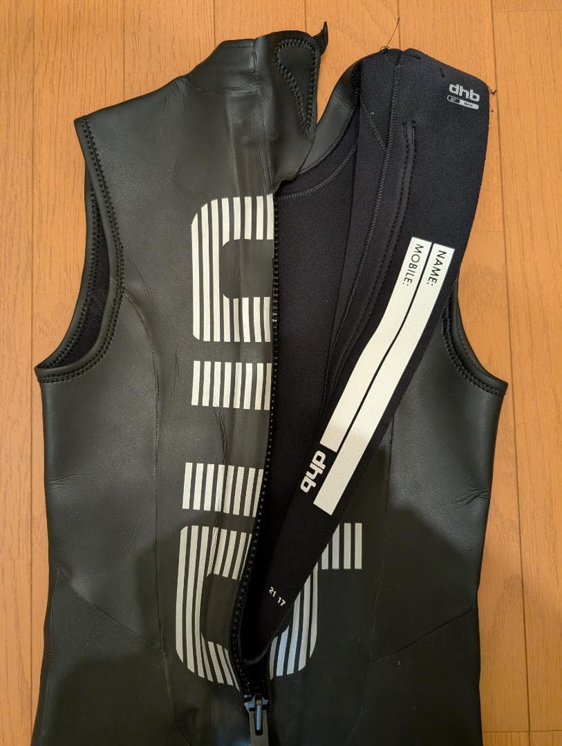 dhb ロングジョン ウェットスーツ ブラック