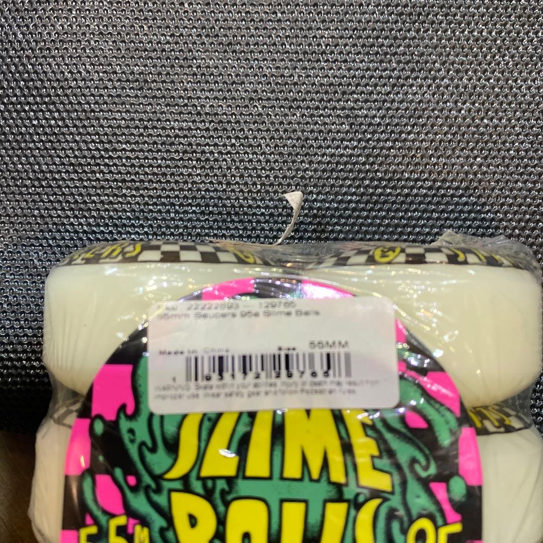 SLIME BALLS 55MM 95A スケートボードウィール 2個セット